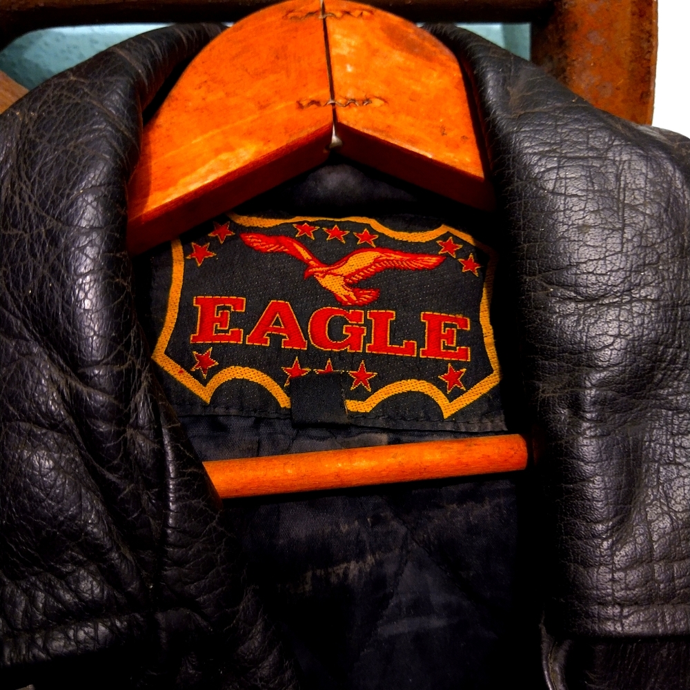 Eagle brand leather jacket extra large